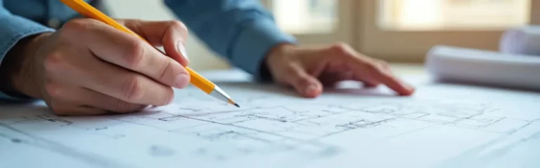 Office scene expressing the commercial awareness course Practical specification writing.